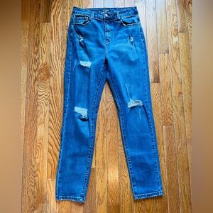 Women’s Fashion Nova Denim Skinny Distressed Jeans Size 11